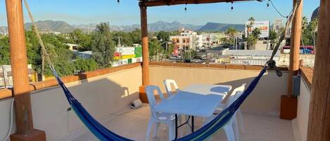 Terrasse sur le toit