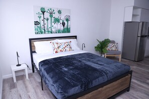 コンフォート スタジオ | WiFi (無料)、ベッドシーツ