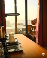 Family Room, 2 Bedrooms, Non Smoking, Sea View | Premium bedding, minibar, desk, laptop workspace