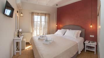 2 makuuhuonetta, silitysrauta/-lauta, ilmainen Wi-Fi, vuodevaatteet