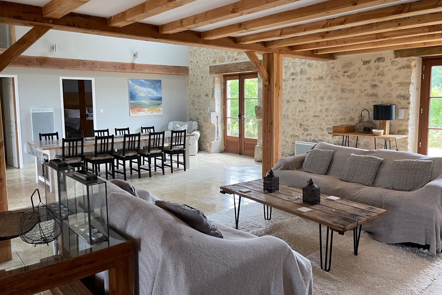 TV connectée, table de tennis de table