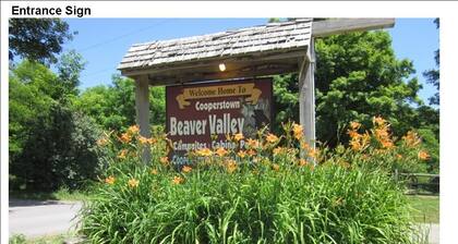 Lovely 1-BR tiny house with additional sleeping loft. Less than 5 mi from Cooperstown