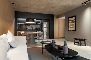 Elite Loft, 1 Bedroom, Non Smoking, Balcony | Living area - Nido Pasaje Cabrer (Buenos Aires)