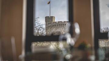 Uitzicht vanuit accommodatie