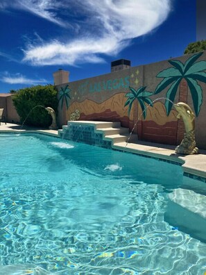 Piscine chauffée