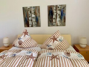 2 soveværelser, gratis Wi-Fi, sengetøj