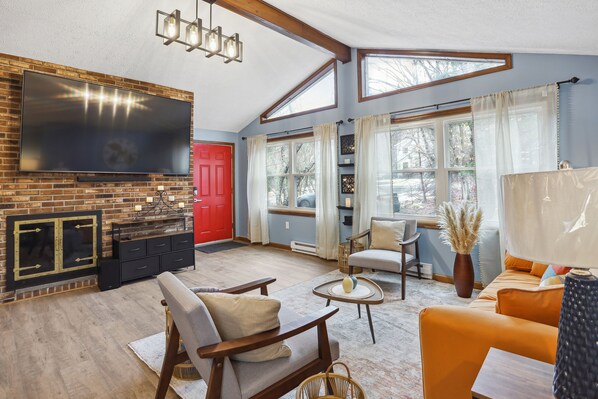 Smart TV, video games, stereo, offices