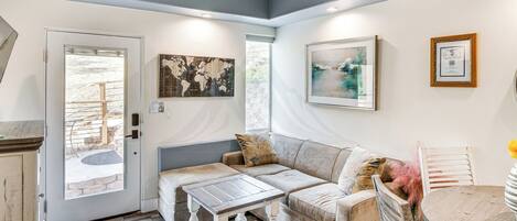 Smart-tv en een open haard