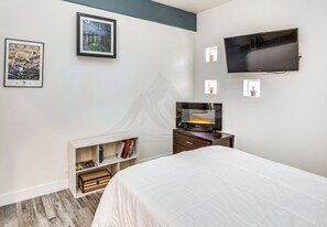 1 soverom, strykejern/-brett, wi-fi (inkludert) og sengetøy