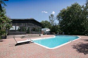 Una piscina climatizada