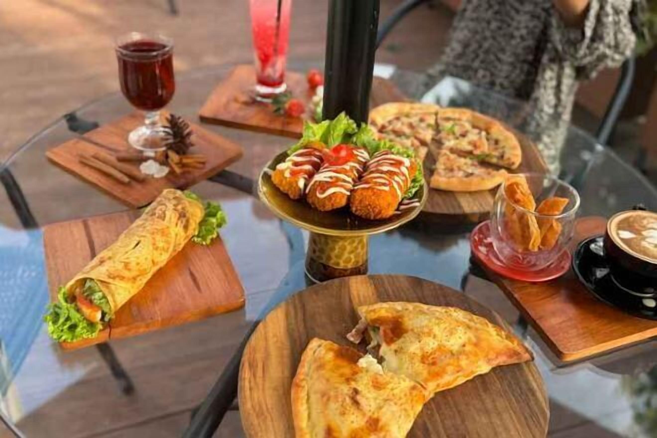 Udendørs spisemuligheder