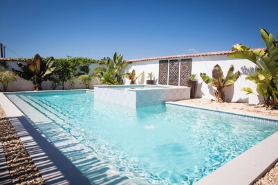 Mexican Hacienda Del Mar with Heated Pool and Spa, 5min drive to Beach!