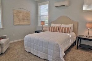 Desk, iron/ironing board, free WiFi, bed sheets