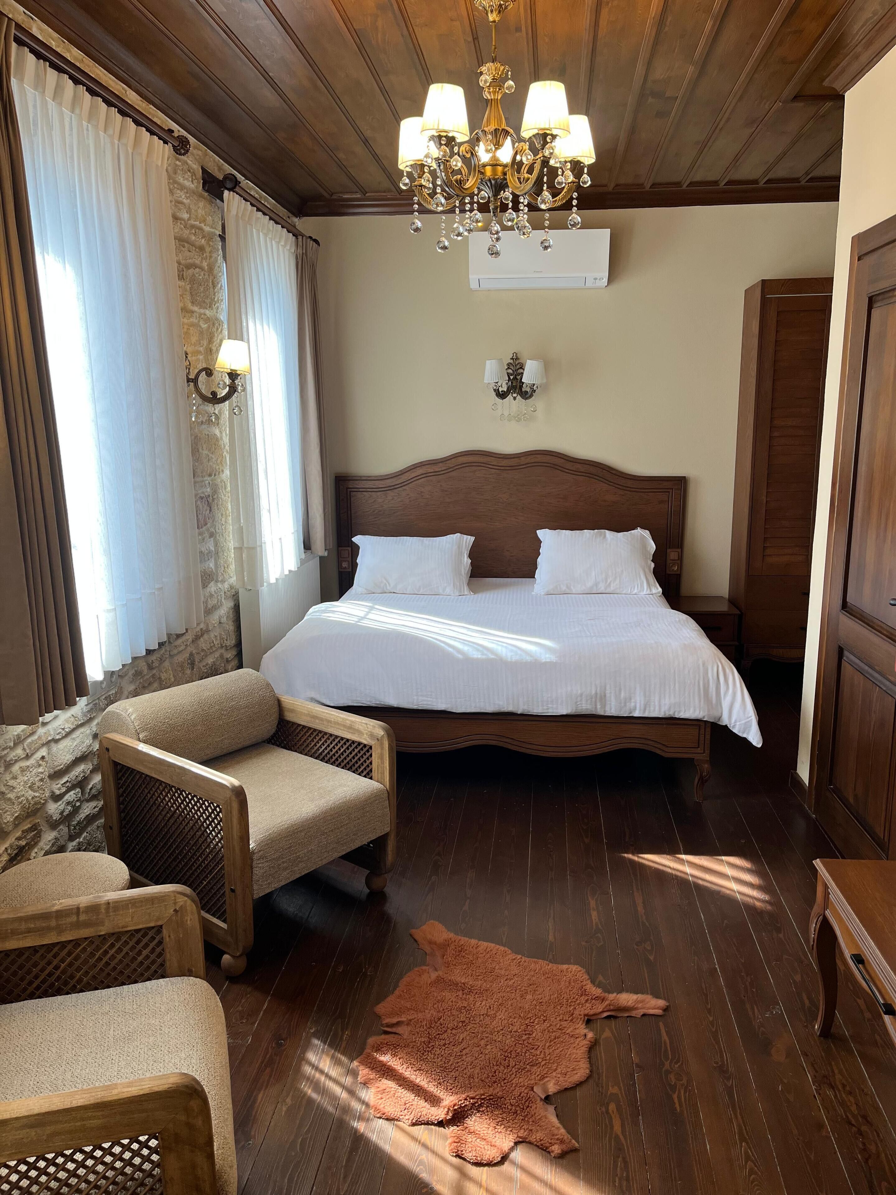 Dobbeltrom – deluxe | Italienske Frette-laken, sengetøy av topp kvalitet og dundyner