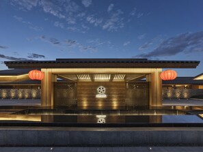 Entrada de la propiedad