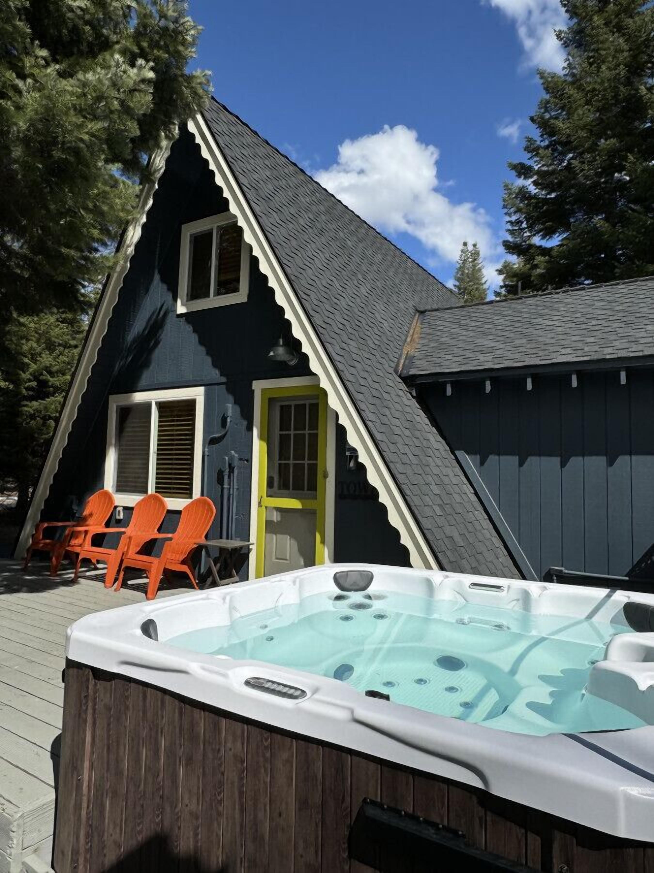 Bain à remous extérieur