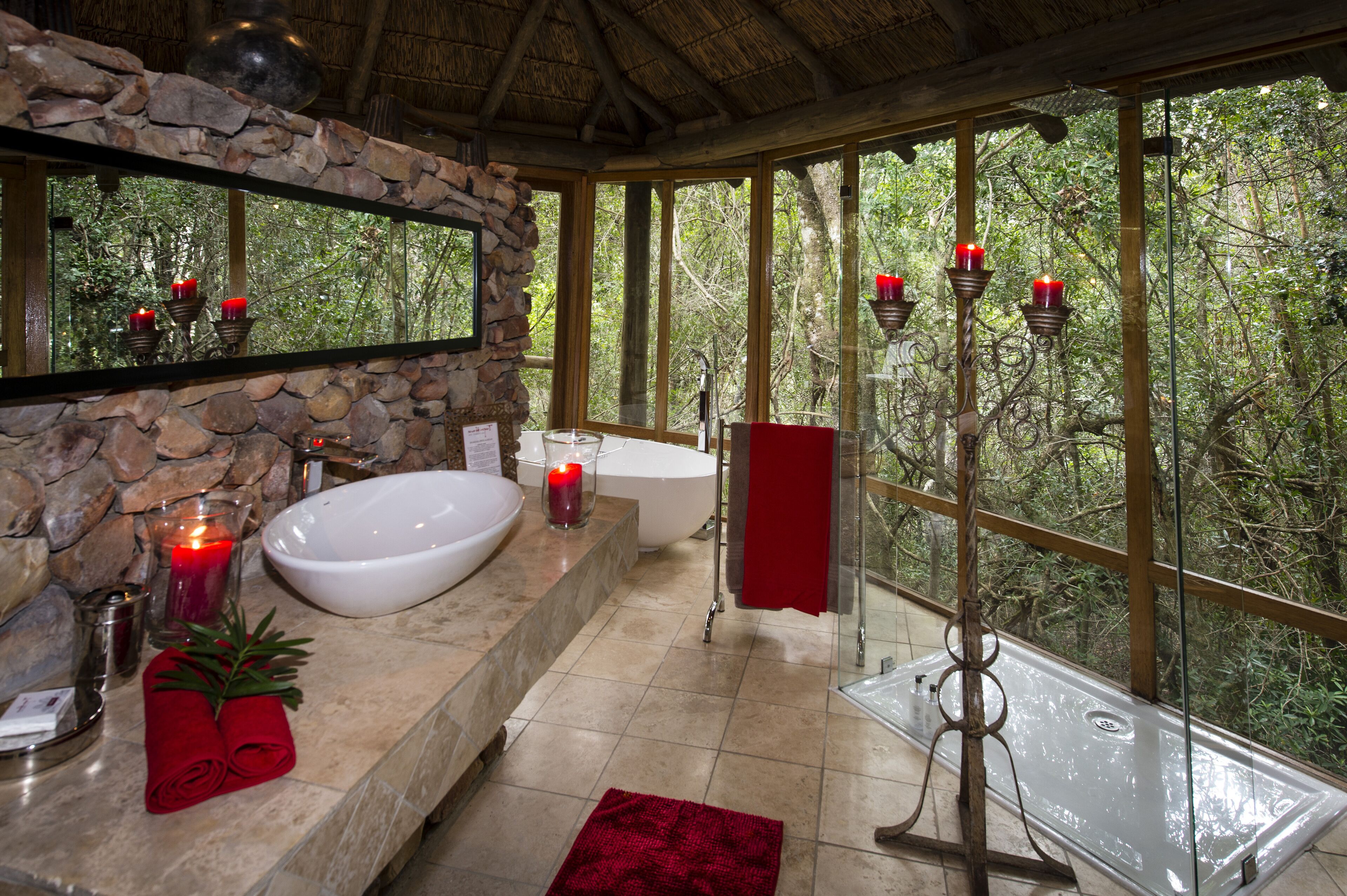 蜜月客房 | 浴室 | 吹风机、浴袍