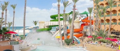Indoor pool, seasonal outdoor pool