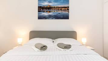 Desk, iron/ironing board, free WiFi, bed sheets