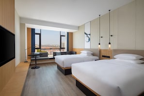 Kamar Standar, 2 Tempat Tidur Double, pemandangan kota
