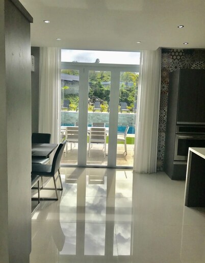 LUQUILLO BEACH & RAINFOREST,LUX. VILLA 33 GUESTS!