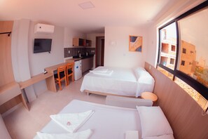 Biancheria da letto di alta qualità, minibar, con stile personalizzato