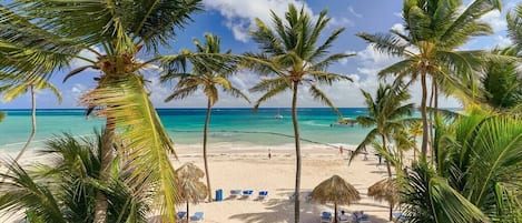 Accommodatie ligt op het strand