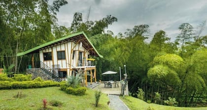 Family suite for 4 with private kitchen, bathroom, Balcony and living area