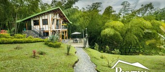 Family suite for 4 with private kitchen, bathroom, Balcony and living area