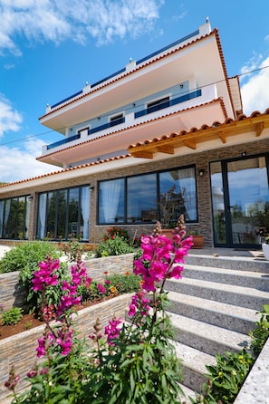 Façade de l’hébergement