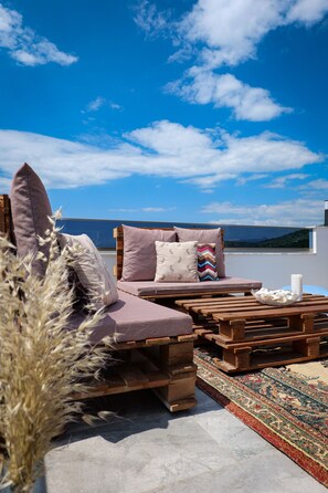 Terrace/patio - Venti Et Maris (Ksamil)