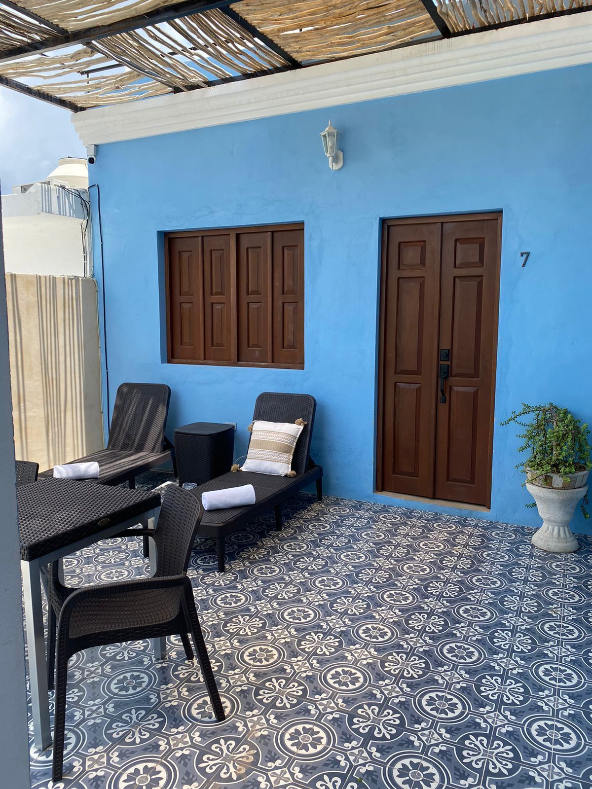 superior studio suite, 1 bedroom | terrace/patio