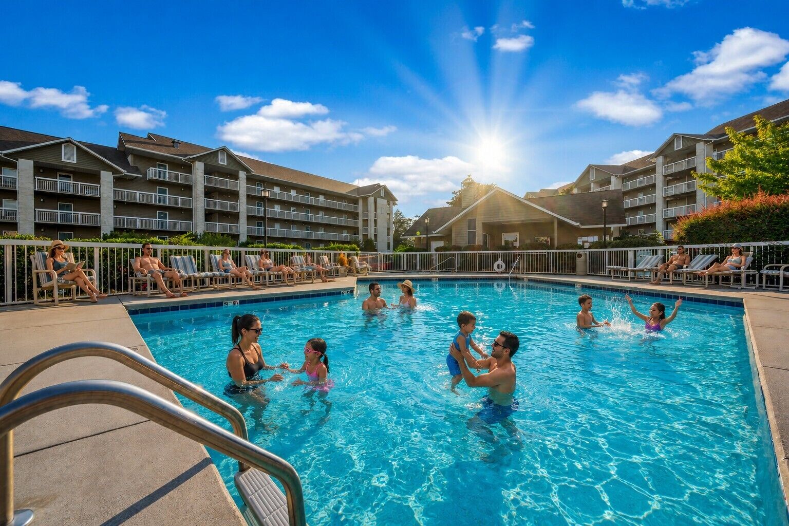 Innenpool, beheizter Pool