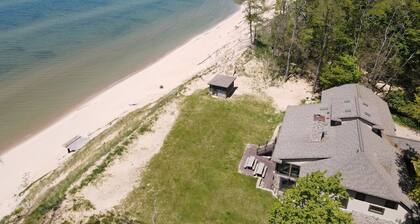 Lake Michigan Beach Front in Montague - Sunset Views