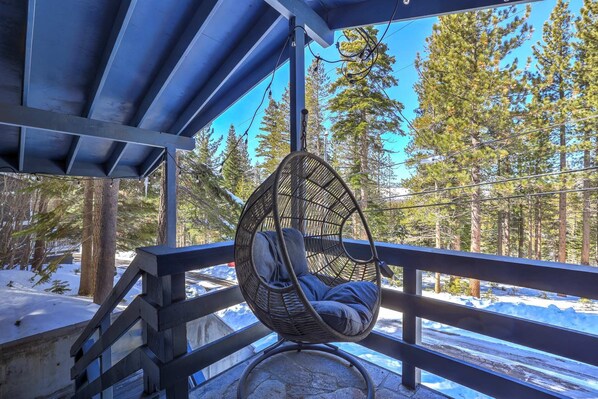 Maison, plusieurs lits, bain à remous, vue montagne (Southern Pines) | Terrasse/Patio