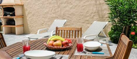 Udendørs spisemuligheder