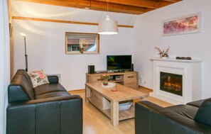 TV, fireplace - 3 bedroom gorgeous home in IJhorst (IJhorst)