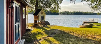 Fantastisk hjem i Eringsboda med sauna