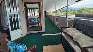 Suíte conforto | Terraço/pátio