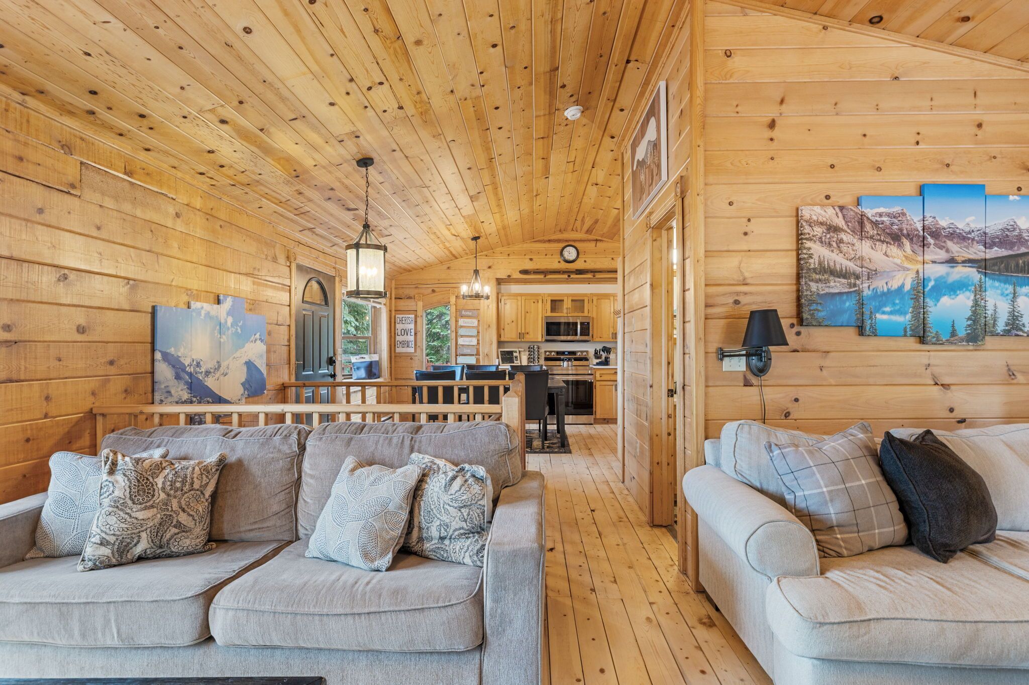 Smart TV, fireplace, video games, foosball