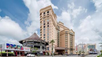 Façade de lâhĂ©bergement