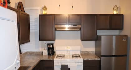 The Geneva Getaway- remodeled apartment walking distance from downtown Geneva