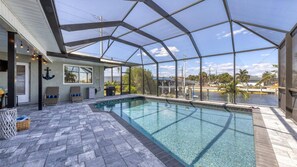 Beheizter Pool