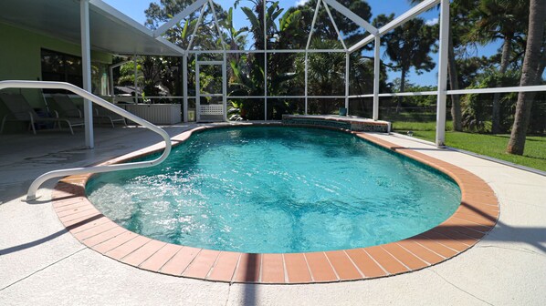 Piscine chauffée