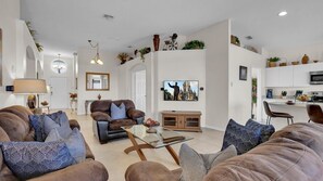 TV - Beautiful House with first class amenities on Windsor Palms Resort, Orlando House 6153 (Orlando)