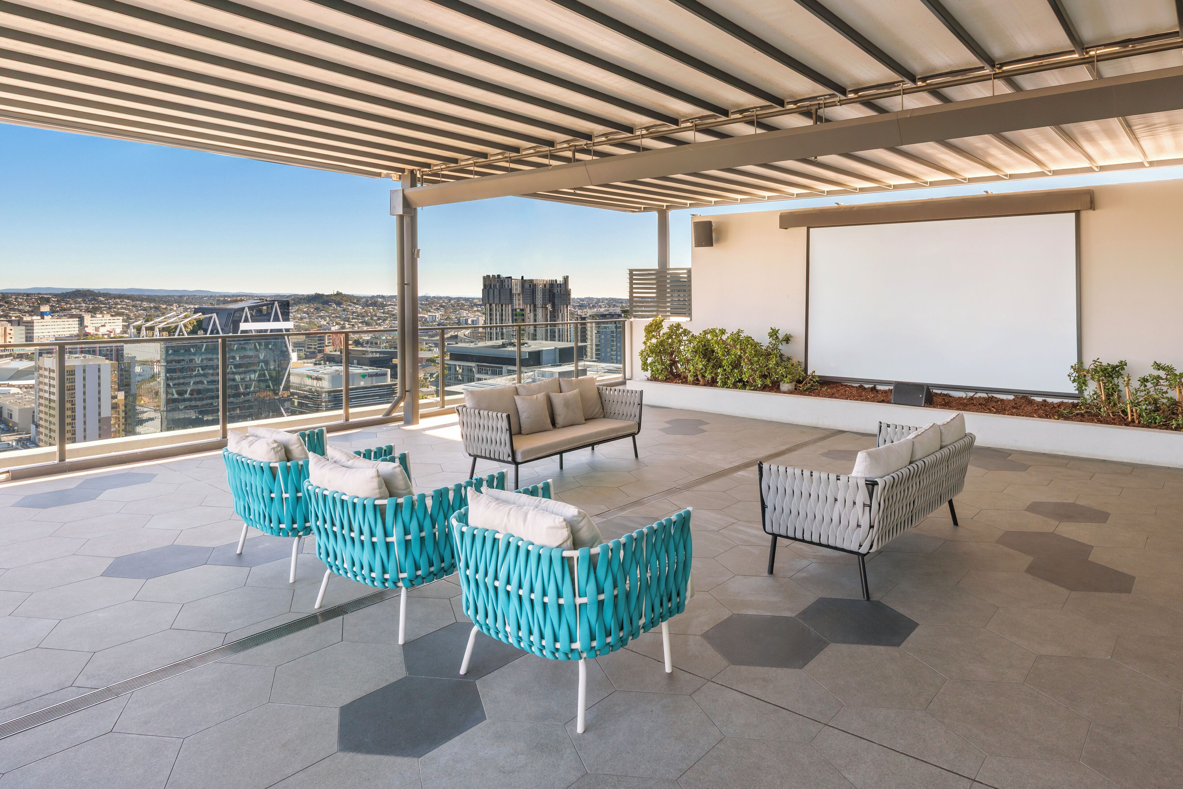 Terraza en la azotea