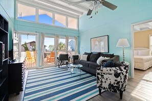 TV - Pet Friendly w/ Private Pool | 2nd Row From Beach (Ocean Isle Beach)