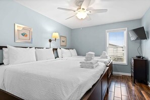 6 bedrooms, iron/ironing board, WiFi, bed sheets - Pet Friendly w/ Private Pool | 2nd Row To Beach (Ocean Isle Beach)