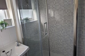 Shower, hair dryer