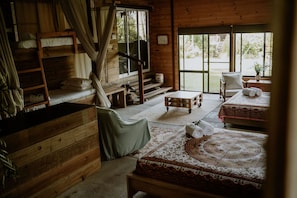 Economy Cabin | 1 bedroom, blackout drapes, iron/ironing board, free WiFi